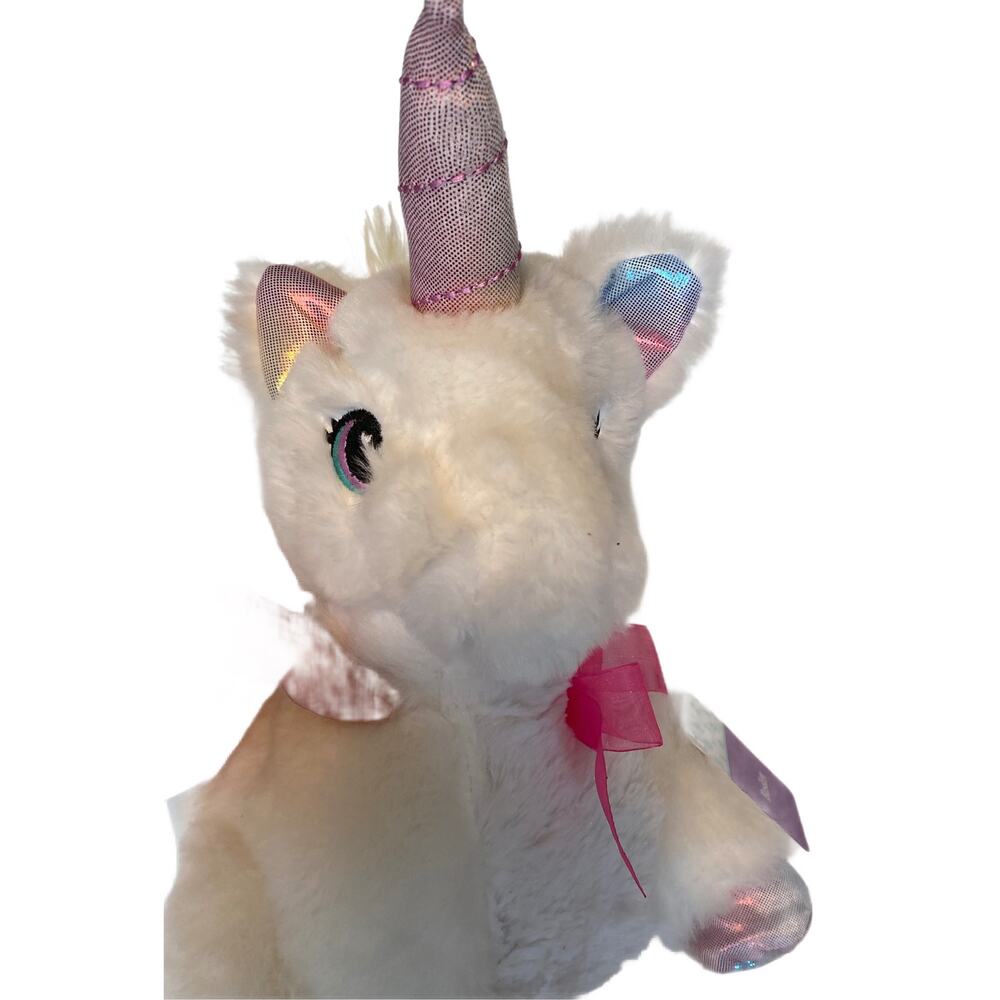NWT New Unicorn Plush Easter Basket - Picture 3 of 6